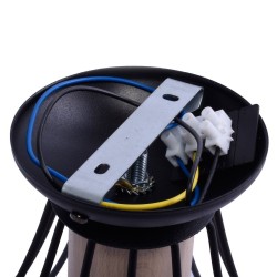 Ceiling lamp WILL BLACK 1xE27