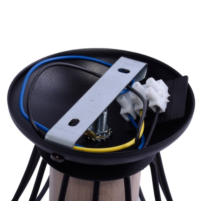 Ceiling lamp WILL BLACK 1xE27