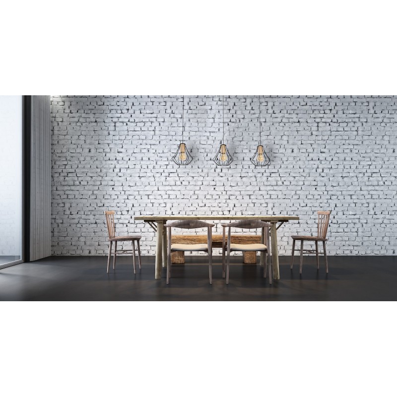 Lampa wisząca WILL BLACK 3xE27