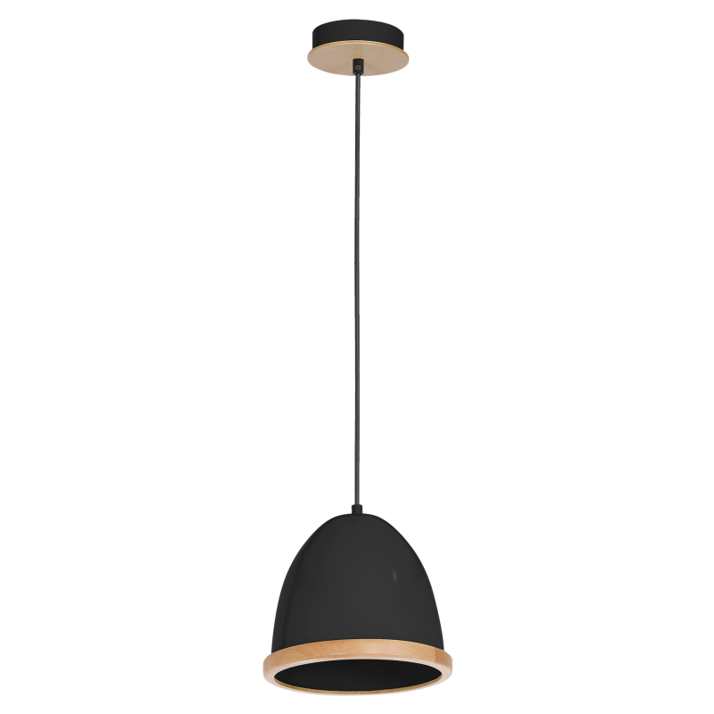 STUDIO BLACK Hanging Lamp 1xE27