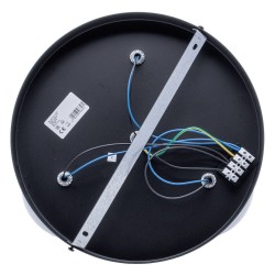 Lámpara de techo SFERA BLACK 3xE14