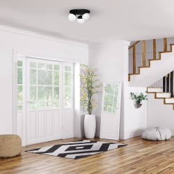 Ceiling lamp SFERA BLACK 3xE14