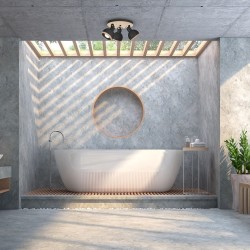 Стельова лампа OVAL BLACK 3xE27