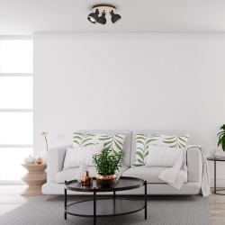 Стельова лампа OVAL BLACK 3xE27