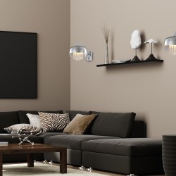 LUNA Wall Lamp 1xE14 LED