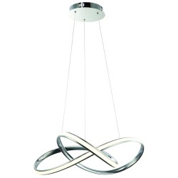 CAPPIO CHROME 36W LED PENDANT LAMP