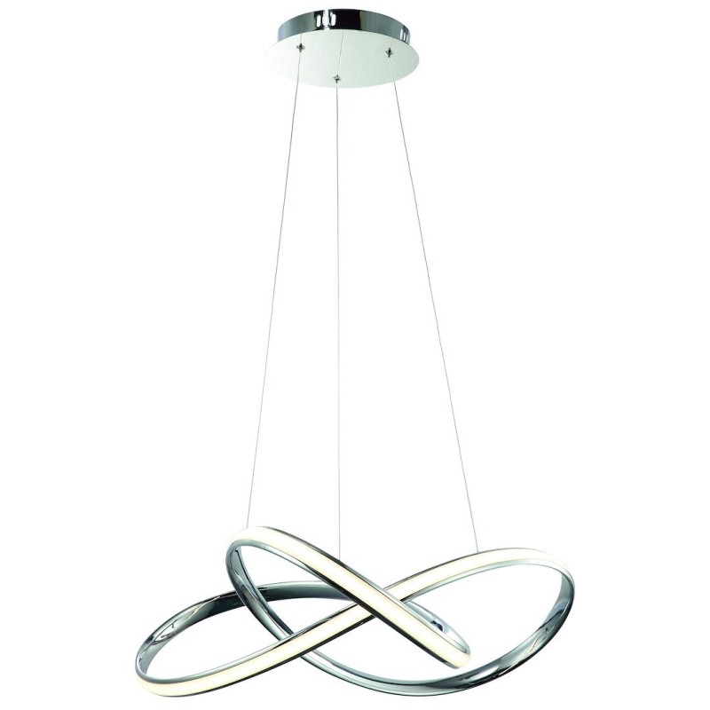CAPPIO CHROME 36W LED PENDANT LAMP