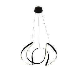 LÁMPARA COLGANTE GLOBE BLACK 50W LED