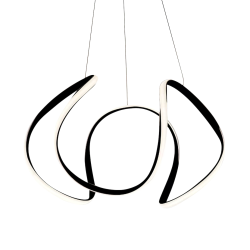 LAMPA WISZĄCA GLOBE BLACK 50W LED