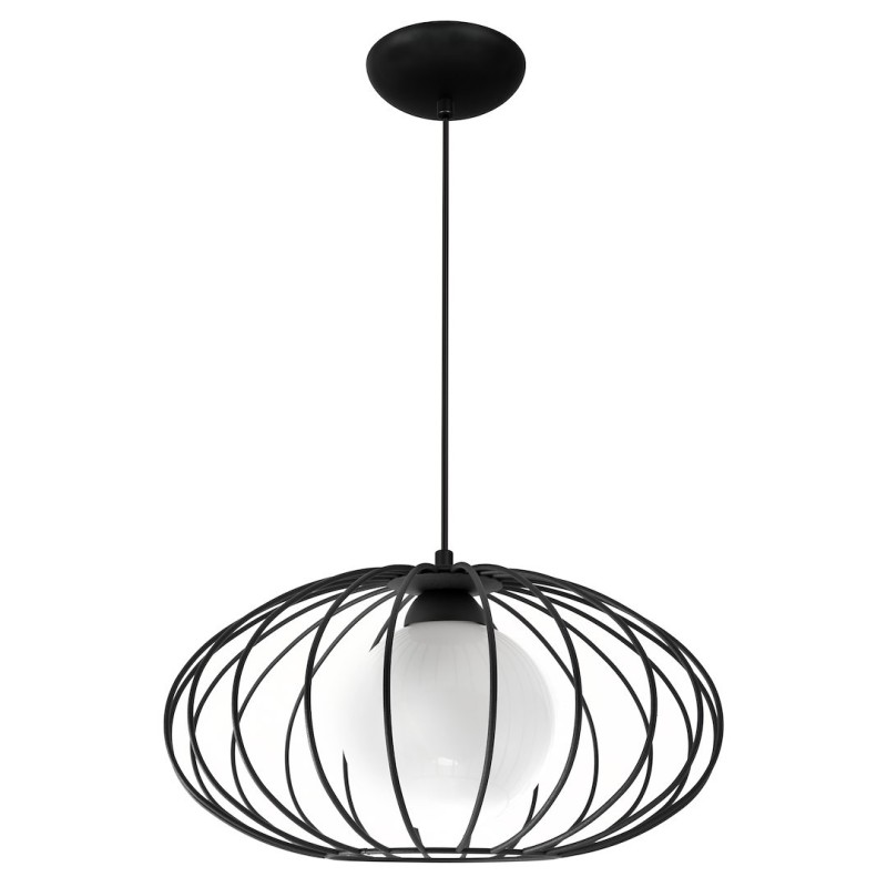 Hanging Lamp KRONOS BLACK 1xE14