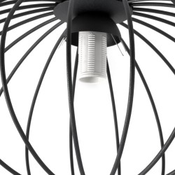 Hanging Lamp KRONOS BLACK 1xE14