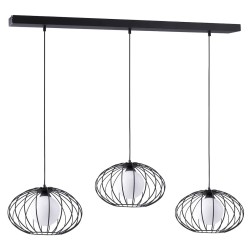 KRONOS BLACK Pendant Lamp 3xE14