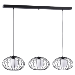 KRONOS BLACK Pendant Lamp 3xE14