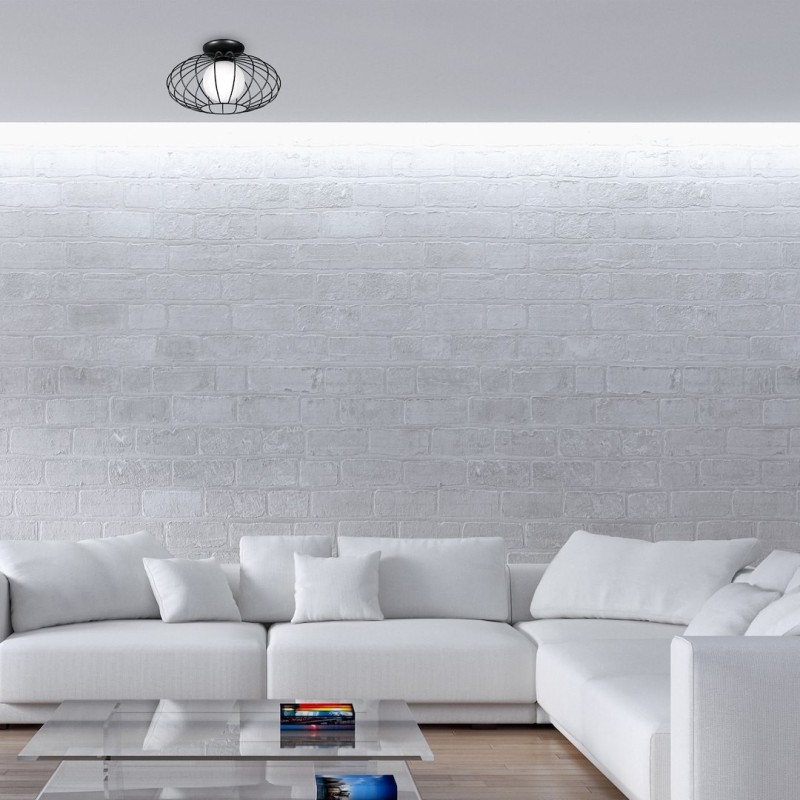 KRONOS BLACK Ceiling Lamp 1xE14