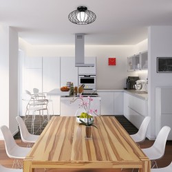 KRONOS BLACK Ceiling Lamp 1xE14