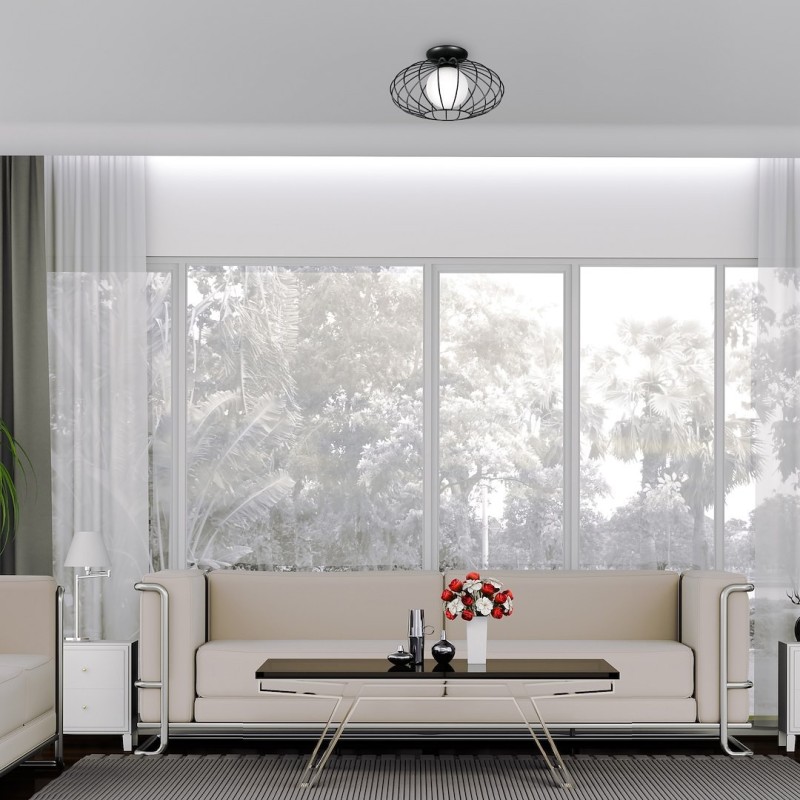 Deckenlampe KRONOS BLACK 1xE14