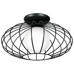 KRONOS BLACK Ceiling Lamp 1xE14