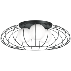 Ceiling Lamp KRONOS BLACK 3xE14