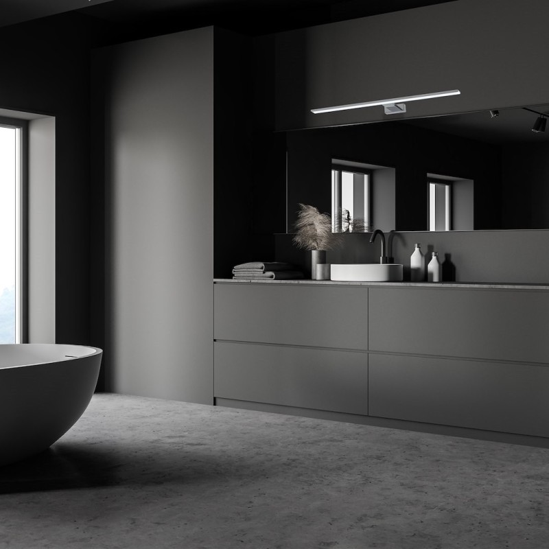 Wandleuchte SHINE CHROME 80cm 15W LED