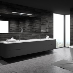 Aplique SHINE CROMO 80cm 15W LED