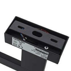 Aplique SHINE BLACK 45cm 11W LED