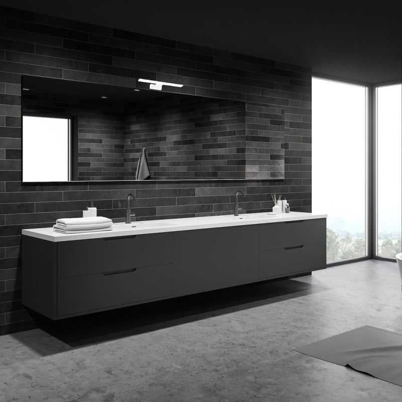 Kinkiet Shine 30cm 7W LED Biały