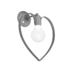 Wandleuchte AMORE GREY 1xE27