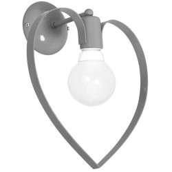 Настінний світильник AMORE GREY 1xE27