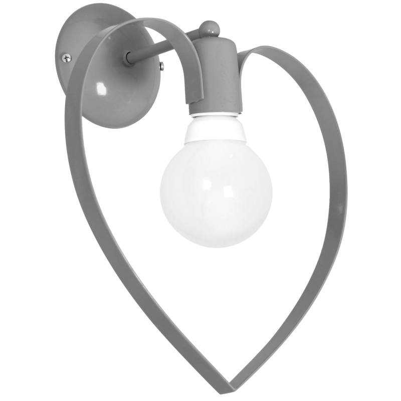 Wandleuchte AMORE GREY 1xE27