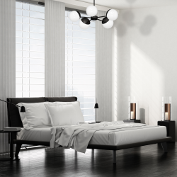 Люстра SFERA BLACK 5xE14