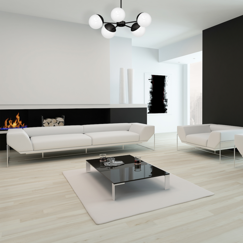 Люстра SFERA BLACK 5xE14