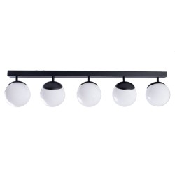 Lampa sufitowa SFERA BLACK 5xE14