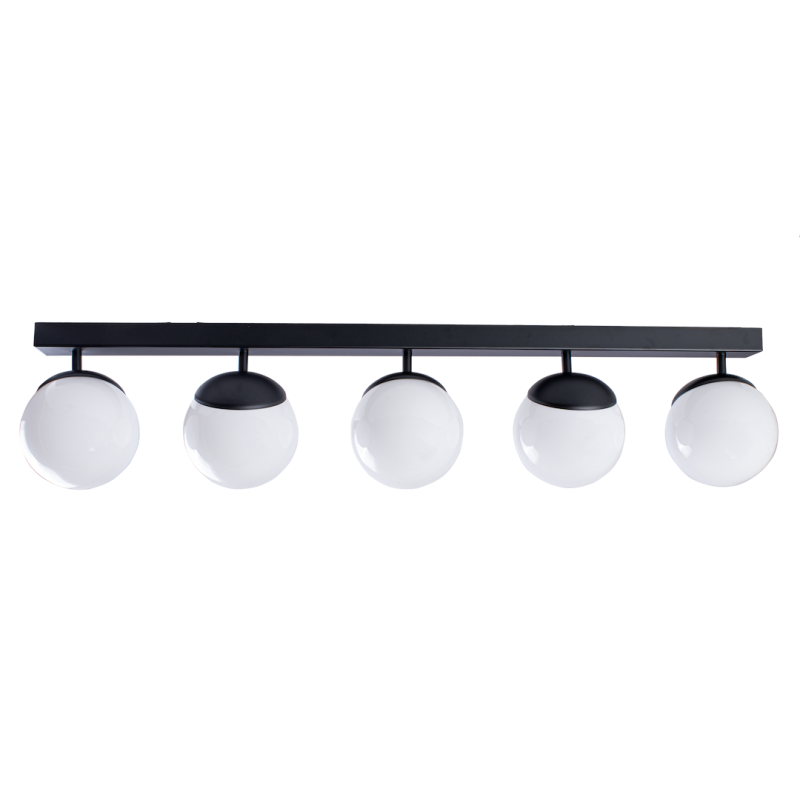 Ceiling lamp SFERA BLACK 5xE14