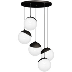 SFERA BLACK Pendant Lamp 5xE14