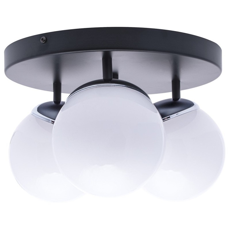 Deckenlampe SFERA BLACK/CHROME 3xE14