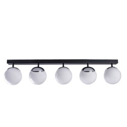 SFERA BLACK/CHROME Ceiling Lamp 5xE14