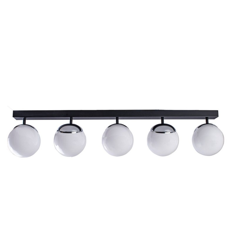 SFERA BLACK/CHROME Ceiling Lamp 5xE14