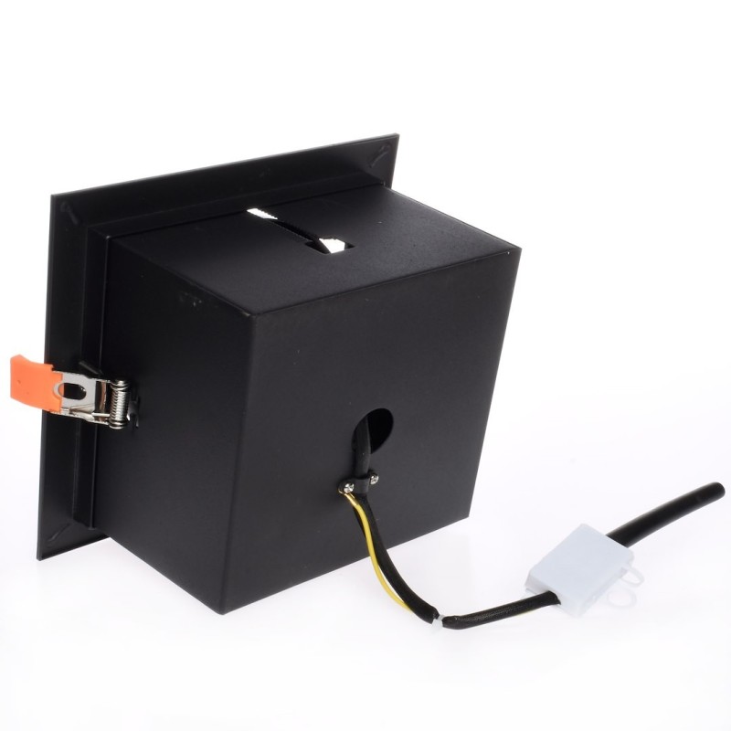 Recessed Fixture Plaza 1xGU10 AR111 Black