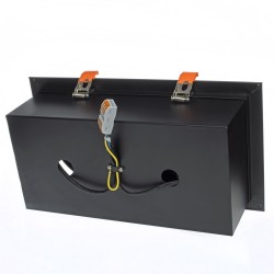 Recessed Frame Plaza 2xGU10 AR111 Black