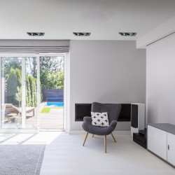 Oprawa Podtynkowa Plaza 2xGU10 AR111 Czarny