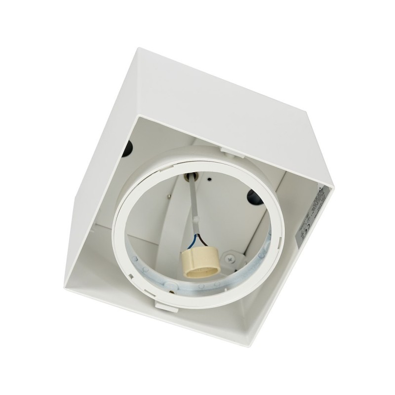 Surface Mounted Fixture Plaza 1xGU10 AR111 White