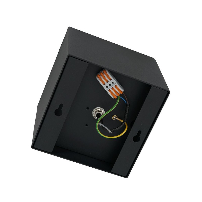 Surface Mounted Fixture Plaza 1xGU10 AR111 Black