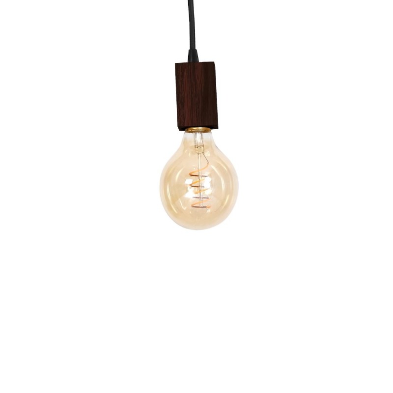 Lampa Wisząca JACK 3xE27 Orzech