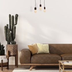 Підвісна лампа JACK 3xE27 Горіх