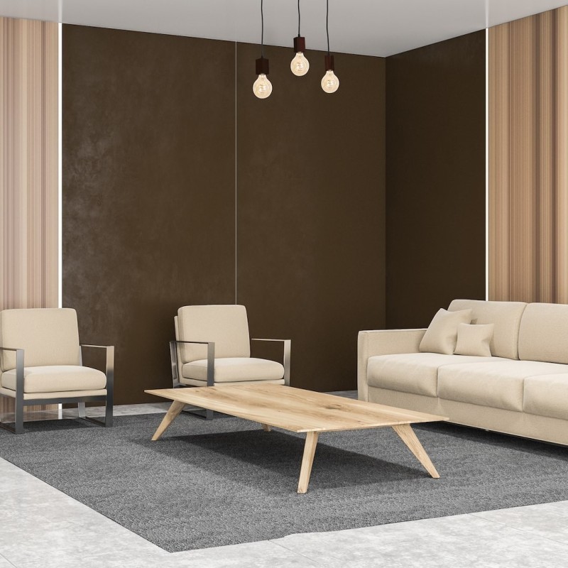 Hanging Lamp JACK 3xE27 Walnut