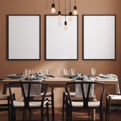 Підвісна лампа JACK 5xE27 Горіх