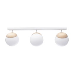 Ceiling lamp SFERA WOOD 3xE14