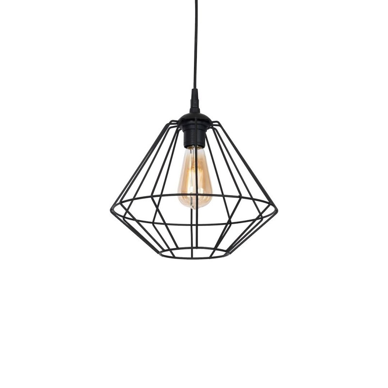 Lampa wisząca COLIN BLACK 1xE27
