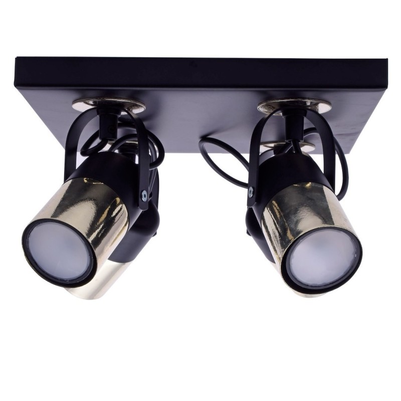 Deckenleuchte WILSON BLACK 4xGU10