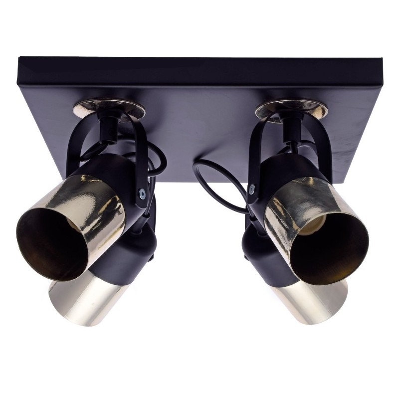 Стельова лампа WILSON BLACK 4xGU10